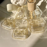 Estuche para lentes de contacto INS Retro Distressed Beige